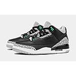 Nike Men's Air Jordan 3 Retro Green Glow Shoes $150 + Free Shipping