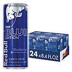24-Count 8.4-Oz Red Bull Blue Edition Energy Drinks (Blueberry) $21.45 w/ Subscribe &amp; Save