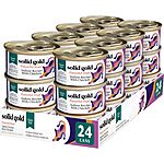 Prime Members: 24-Ct 3-Oz Solid Gold Wet Cat Food Pate for Adult & Senior Cats $10.40 w/ S&amp;S &amp; More + Free S&amp;H
