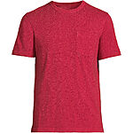 Lands' End: Up to 40% Off: Men's Short Sleeve Garment Dye Slub Poket T-Shirt $12, Women's Cotton Pajama Cami Top $5.20 &amp; More + Free Shipping