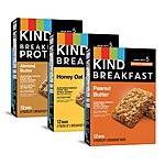 18-Count KIND Breakfast Bars (3-Flavor Variety Pack) $11.90 w/ Subscribe &amp; Save &amp; More