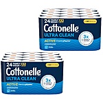 48-Count Cottonelle Ultra Comfort or Clean Family Mega Rolls + $15 Amazon Credit $46.80 w/ Subscribe &amp; Save + Free Shipping