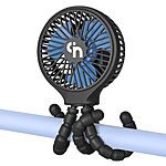 3-Speed WiHoo USB-C Rechargeable Battery Mini Personal Fan w/ Flexible Tripod $8.49 + Free Shipping w/ Prime or on $35+
