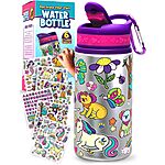 Purple Ladybug Decorate Your Own Water Bottle Kit w/ 20-Oz Water Bottle &amp; 6 Sticker Sheets $5.99 + Free Shipping w/ Prime or on $35+