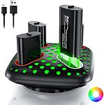 4-Pack AceGamer 5180mWh Xbox Controller Rechargeable Batteries & Charger Dock $16