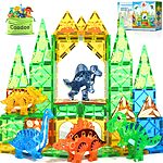 Prime Members: 48-Piece Coodoo Magnetic Tile 3D Movable Dinos $12.49, 42-Piece Magnetic Tiles Lava Dinosaur World Set $12.49 &amp; More + Free Shipping