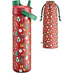 26-Oz Powcan Insulated Stainless Steel Water Bottle w/ 2-in-1 Straw Spout Lid (various) $6.49 + Free Shipping w/ Prime or on $35+