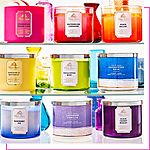 Bath & Body Works Annual Candle Day Event: All 3-Wick Candles $10 + S/H
