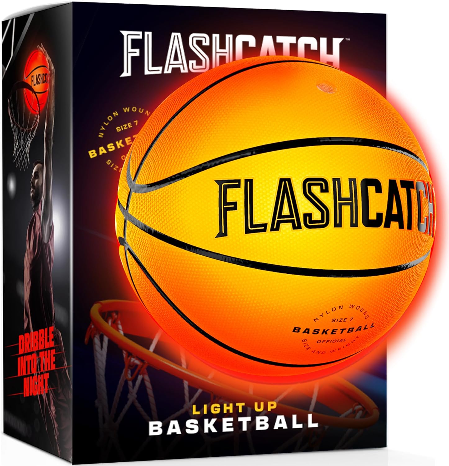 FlashCatch Light Up Basketball $20 + Free Shipping w/ Prime or on $35+