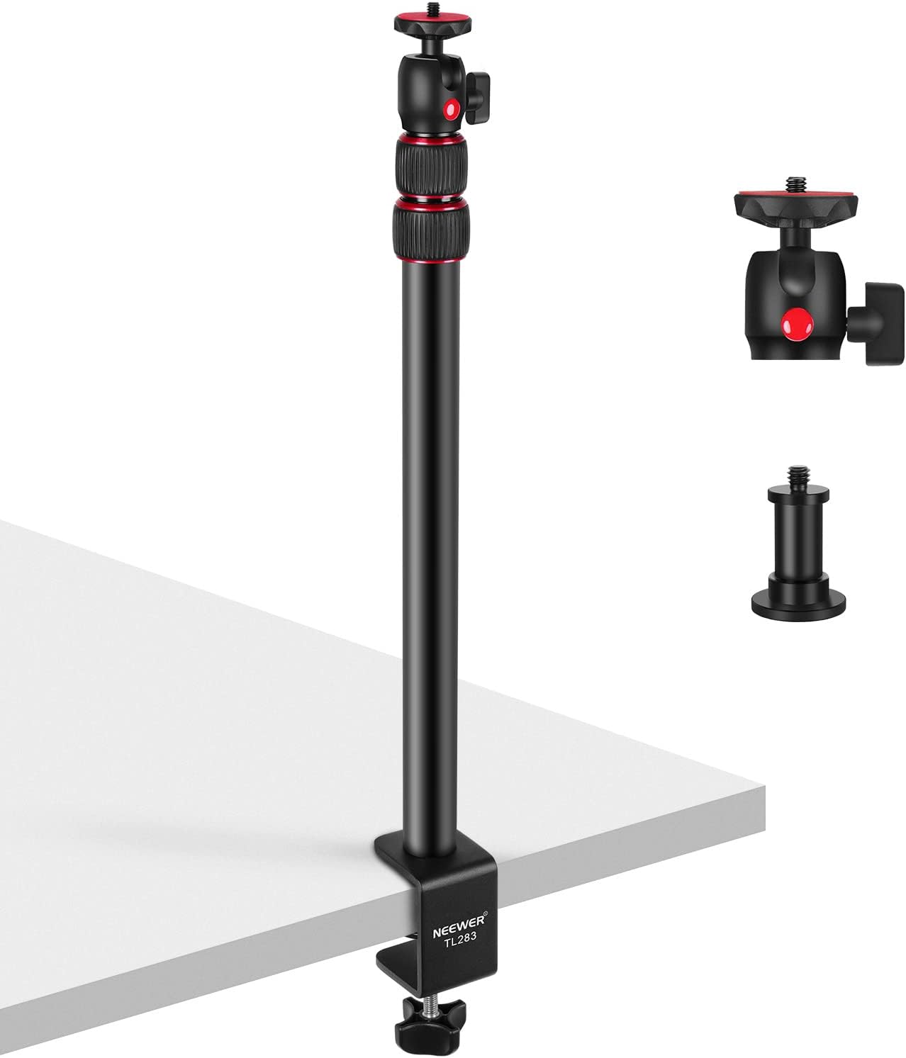 NEEWER Aluminum Extendable Camera Desk Mount (up to 17"-40") $18 + Free Shipping w/ Prime or on $35+