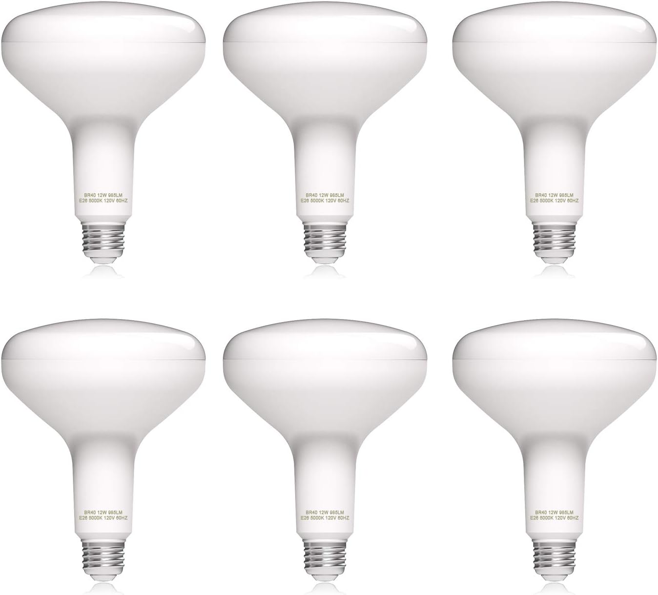 6-Count helloify Dimmable BR40 5000K LED Daylight Light Bulbs $5.30 + Free Shipping w/ Prime or on $35+