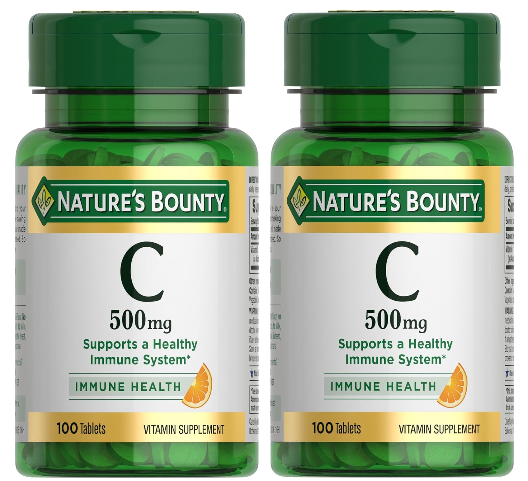 100-Count Nature's Bounty Vitamin C 500mg Tablets 2 for $4.55 w/ S&S + Free Shipping w/ Prime or on $35+