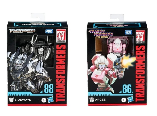 2-Pack 4.5" Transformers Studio Series Deluxe Action Figures (Arcee & Sideways) $9.50 + Free S&H w/ Walmart+ or $35+
