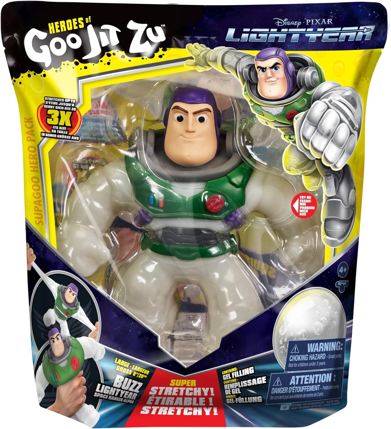 8" Heroes of Goo Jit Zu Buzz Lightyear Jumbo Figure $6.10  + Free S&H w/ Walmart+ or $35+