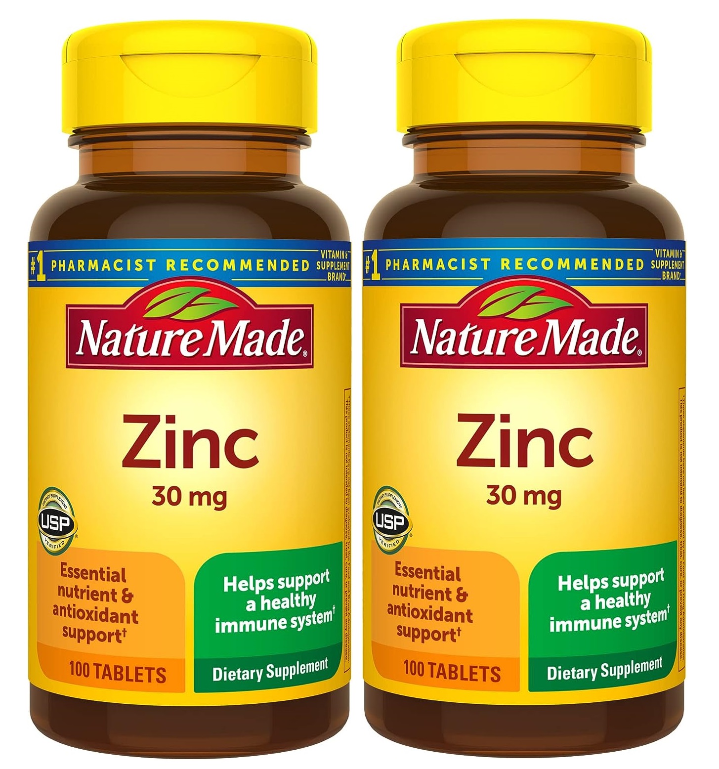 Nature made vitamins supplements b1g1 20 off 100 ct zinc 30mg