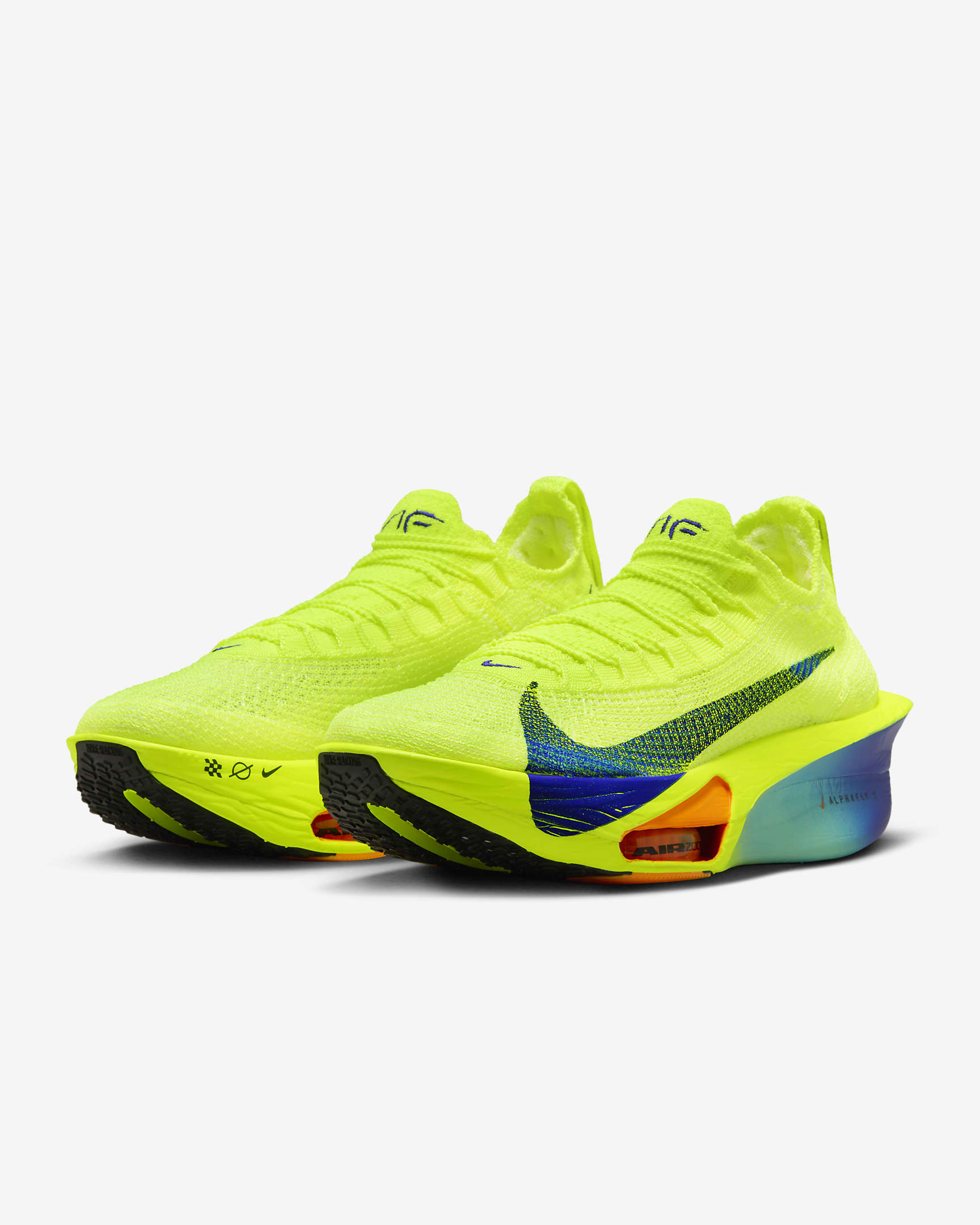 Nike Men's Alphafly 3 Running Shoes (Volt/Dusty Cactus/Total Orange/Concord) $285 + Free Shipping