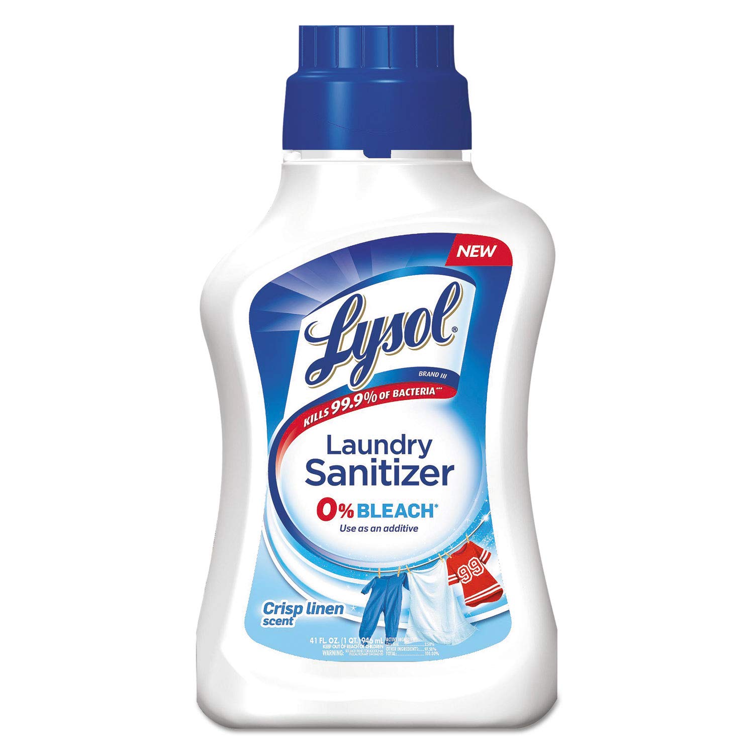 41-Oz Lysol Laundry Sanitizer Additive (Crisp Linen) $3.70 w/ S&S + Free Shipping w/ Prime or on $35+