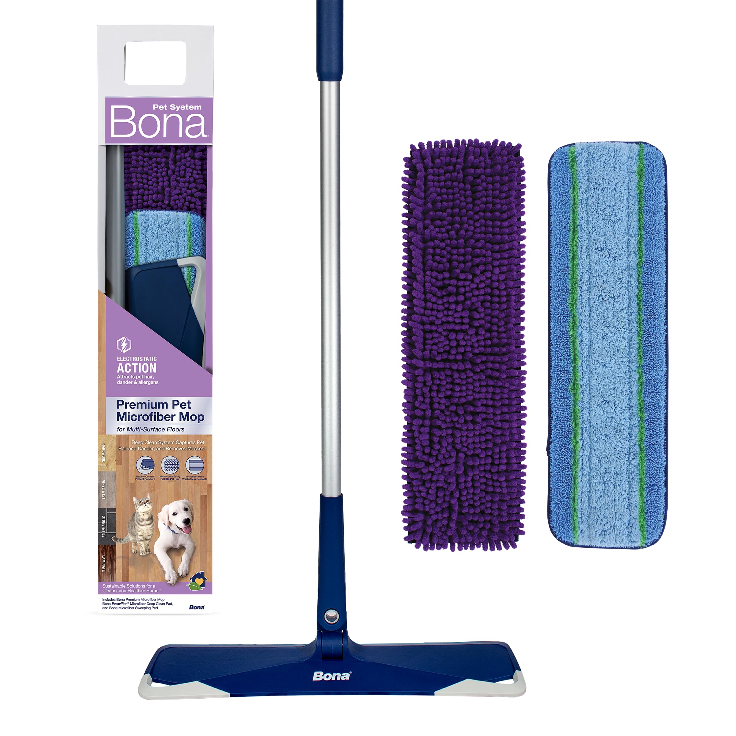 Prime Members: Bona Pet System Premium Pet Microfiber Mop $17.60 + Free Shipping