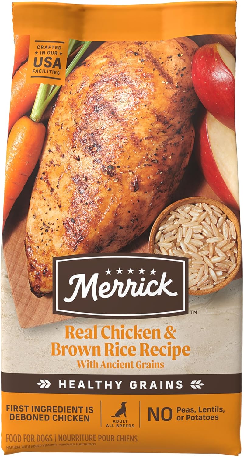 Merrick Dog & Cat Foods (Dry, Wet), Dog Dental Treats: 30% off each + $30 Amazon Credit when you spend $100 w/ S&S + Free Shipping