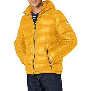 Guess men's shop midweight puffer jacket