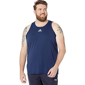 Adidas men's heathered tank top 2025