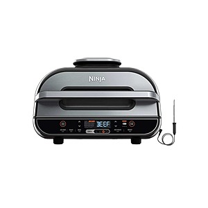 New NINJA Foodi Smart 5-in-1 Indoor Grill and Smart Cook Air Fry System  LG450CO