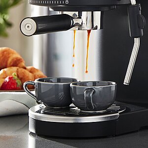 KitchenAid's Semi-AutoEspresso Machine with milk frother now $200 for today  only ($150 off)