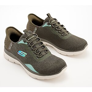 Opschudding bevestigen Kort geleden New QVC Customers: Skechers Slip-ins Washable Mesh Summits Smooth Stride  Shoes (6 colors, Medium & Wide) $40 + Free Shipping