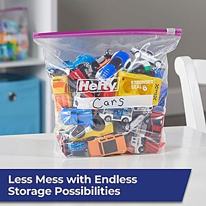 66-Count Hefty Slider Storage Bags (Gallon Size)