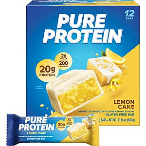 12-Count 1.76-Oz Pure Protein Bars (Various Flavors) from $11.90 w/ Subscribe & Save
