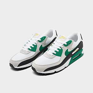 Nike Men's Air Max 90 Shoes (White/Black/Malachite/Malachite) $60.75 + Free Shipping