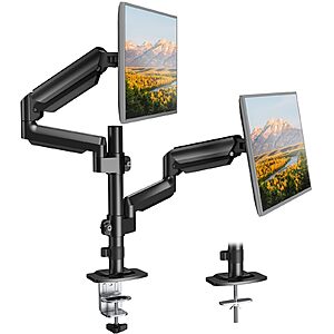 ErGear Dual Monitor Adjustable Spring Stand Mount (for 13-32" Monitors) $30 + Free Shipping