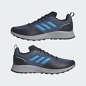 adidas Men's Runfalcon 2.0 TR Running Shoes (Wonder Steel / Pulse Blue / Beam Green) $  23.40 + Free Shipping