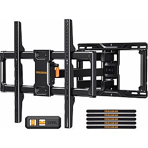 Prime Members: Perlegear Full Motion TV Wall Mount (for 42-84