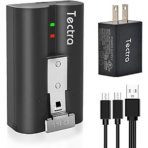 Tectra 7000mAh Replacement Battery for Ring Doorbells, Stick up Cam & More $6.80 