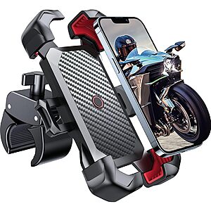 Prime Members: Joyroom Motorcycle & Bike Phone Mount w/ Anti Shake $7.99 + Free Shipping