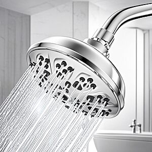 VKZK High Pressure 10-Mode Shower Head w/ Ball Joint 
