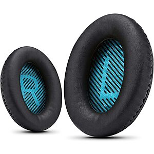 Prime Members: Krone Kalpasmos Bose Headphone Replacement Pads (Blue) $6.17, (Black) $6.74 + Free Shipping