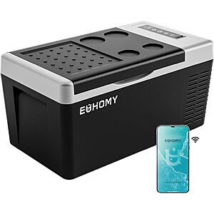 [Prime] 19-Qt EUHOMY 12 Volt Refrigerator Compressor Electric Cooler $127.49 + Free Shipping