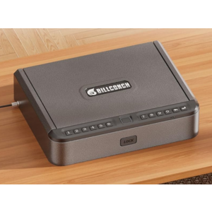 Billconch B2 Safe Box w/ 4-Way Fingerprint, Keypad, Key & App Lock (Black) .60 + Free Shipping