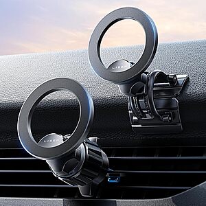 LISEN MagSafe Car Dash / Vent Phone Holder (Black) .45