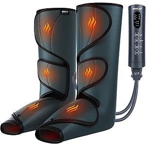 CINCOM Air Compression & Heat Leg Massager $55.99 + Free Shipping