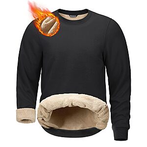 G Gradual Men's Sherpa Lined Sweatshirts (size S- 3XL, various colors) from $22.84 + Free Shipping w/ Prime or on $35+