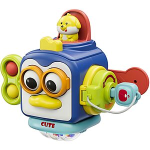 Osimily Busy Cube Baby Sensory Toy (2 colors) $4.49 + Free Shipping w/ Prime or on $35+