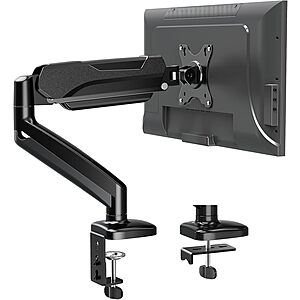 Prime Members: C-MOUNTS VESA Adjustable Single Monitor Arm Desk Mount (for 17-32" Monitors) $19.97 + Free Shipping