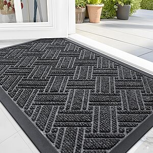 30" x 17" OLANLY Non-Slip Natural Rubber Doormat $5.75 