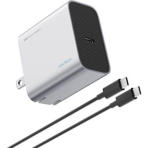 65W CUKTECH Gan III Foldable Wall Charger w/ 6' USB-C Cable $10 & More