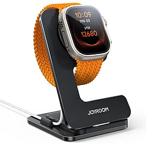 JOYROOM Apple Watch Foldable Charging Stand (Black or White) $5.99 w/ S&S + Free Shipping w/ Prime or on $35+