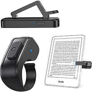 Prime: DATAFY Remote Control Page Turner Ring for eReaders (various) $4.95 + Free S&H