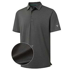 Prime: MAELREG Men's Dry Fit Performance Moisture Wicking Polo Shirt (size S-3XL, various colors)